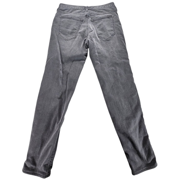 Eddie Bauer Gray Boyfriend Relaxed Lined Jeans Size 2 - Picture 2 of 6